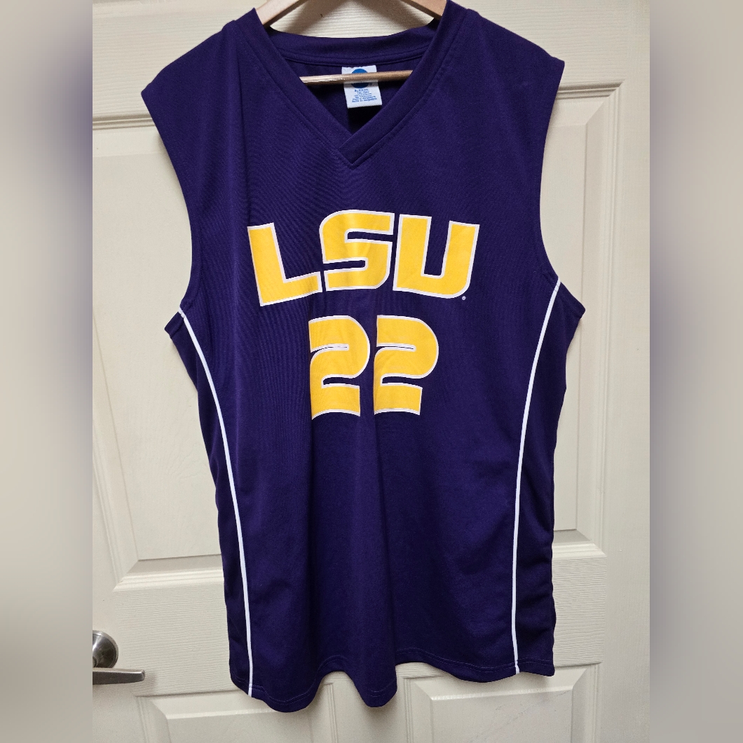 Ncaa Lsu Mens Basketball Jersey Szxl